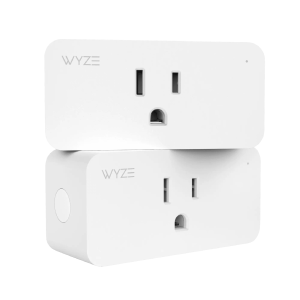 Wyze Plug 2-Pack, 2.4GHz WiFi Smart Plugs, Works with Alexa & Google Assistant, App Remote Control, Scheduling & Vacation Mode, White
